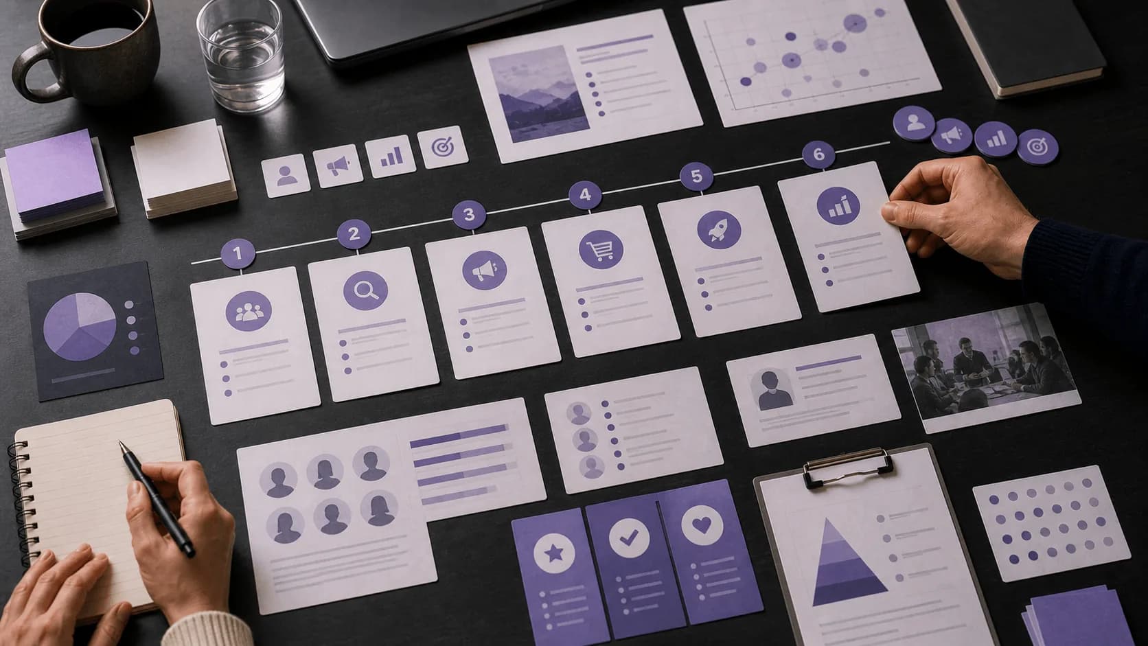 Startup market entry planning materials for go-to-market strategy