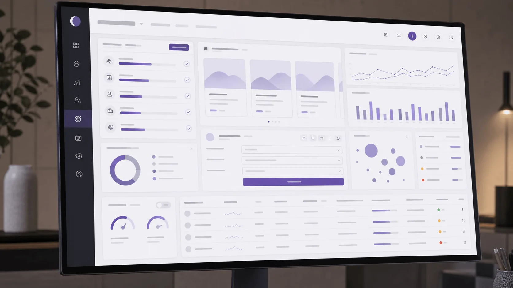 B2B advertising dashboard for LinkedIn Ads audience targeting