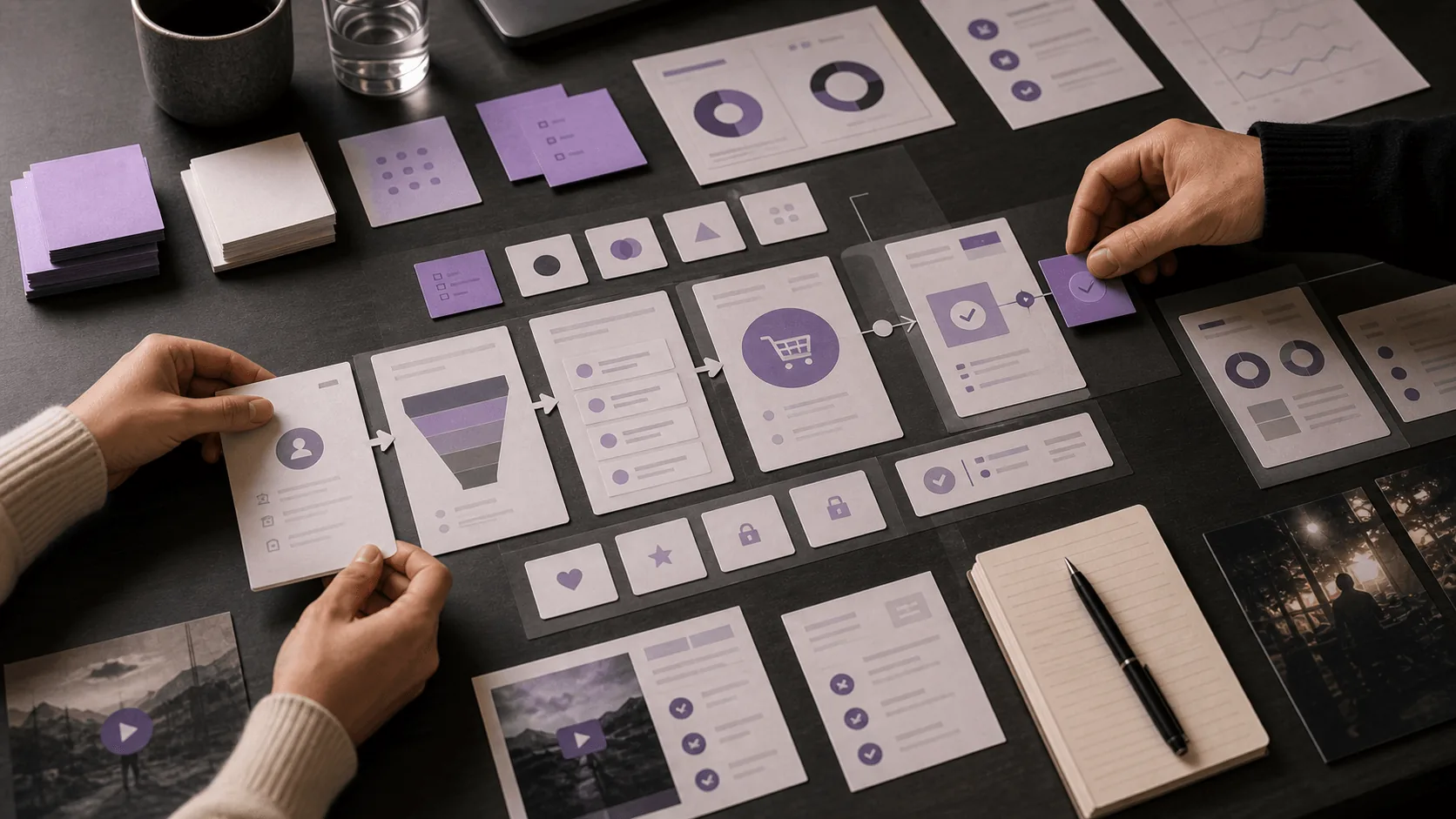 Offer architecture and funnel design strategy materials