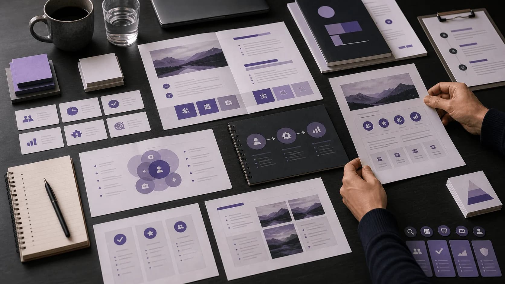 Proposition documentation materials for proposals service descriptions and guides