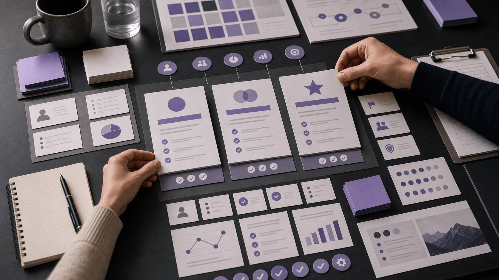 Service offer design workshop materials for structured service packaging